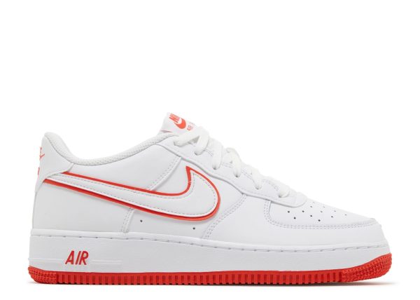 Air Force 1 GS 'White Picante Red'