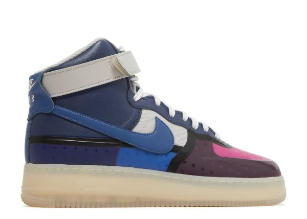 Air Force 1 High '07 'Thunder Blue Pink Prime'