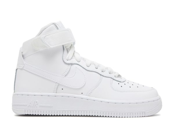 Air Force 1 High LE GS 'Triple White'