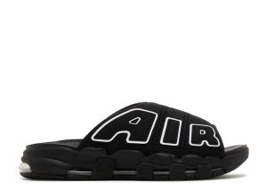 Air More Uptempo Slide 'Black - Grey Sole'