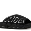 Air More Uptempo Slide 'Black - Grey Sole'