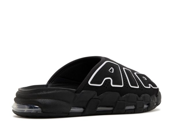 Air More Uptempo Slide 'Black - Grey Sole'