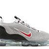 Air Vapormax 2021 Flyknit 'Light Bone University Red'