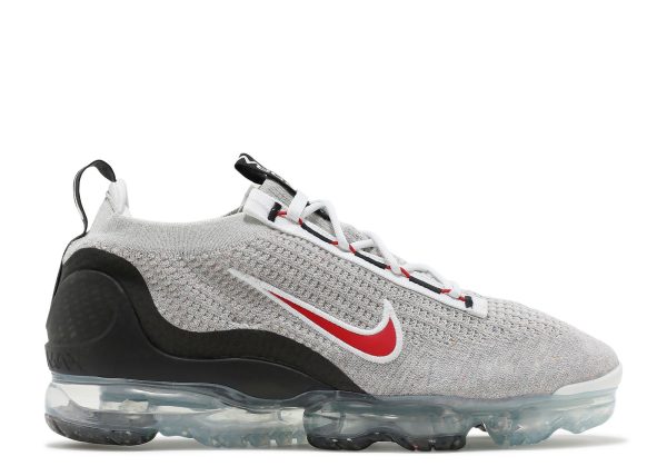 Air Vapormax 2021 Flyknit 'Light Bone University Red'