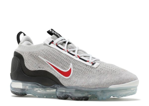 Air Vapormax 2021 Flyknit 'Light Bone University Red'