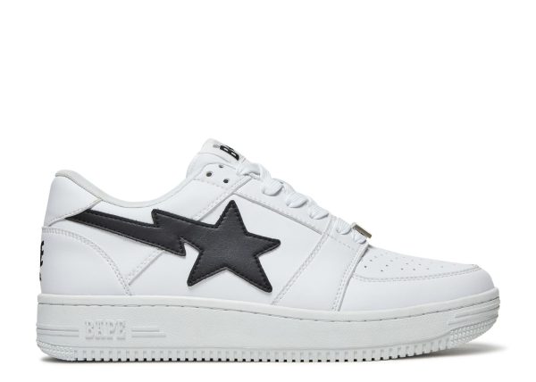 Bapesta Low M2 'White Black'