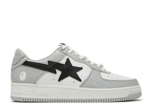 Bapesta Low M2 'White Grey'