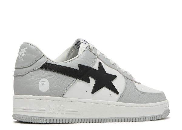 Bapesta Low M2 'White Grey'