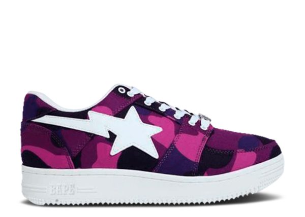Bapesta M2 Low 'Purple Camo'