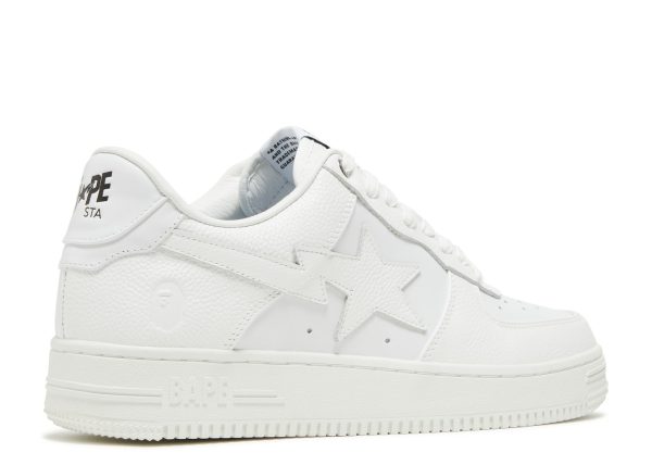 Bapesta M2 Low 'Triple White'