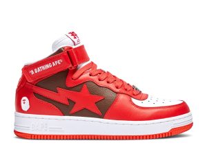 Bapesta Mid #2 'Red'