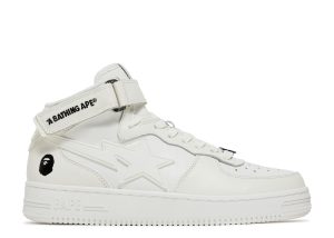 Bapesta Mid 'White'