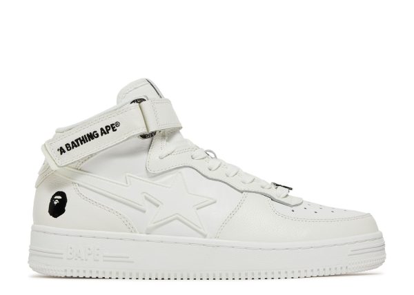 Bapesta Mid 'White'