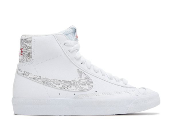 Blazer Mid '77 GS 'White Logo Print'
