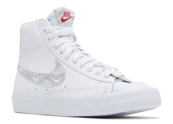Blazer Mid '77 GS 'White Logo Print'