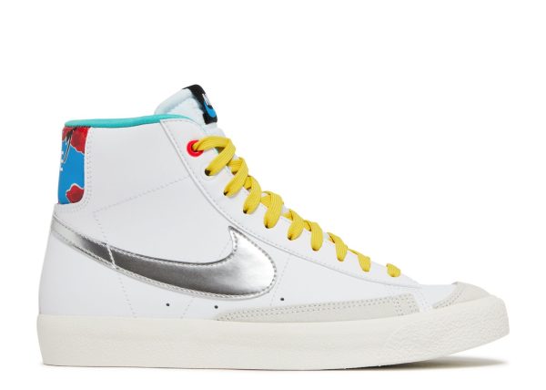 Blazer Mid '77 GS 'White Vivid Sulfur'
