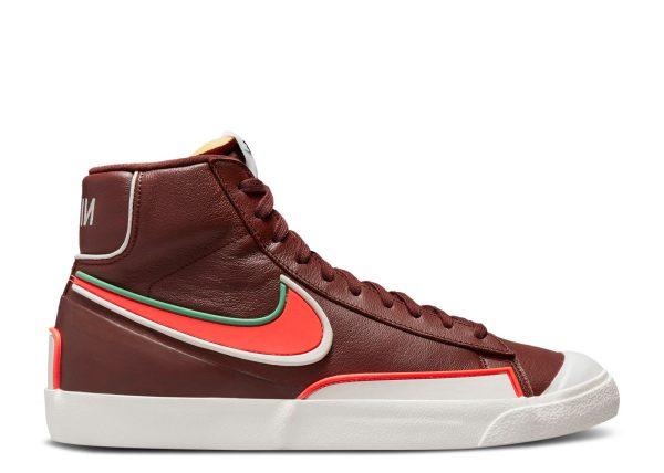 Blazer Mid '77 Infinite 'Bronze Eclipse Crimson'