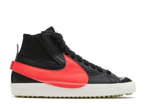 Blazer Mid '77 Jumbo 'Black Bright Crimson'