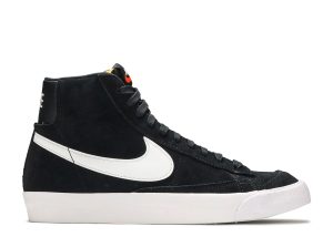 Blazer Mid '77 Suede 'Black White'