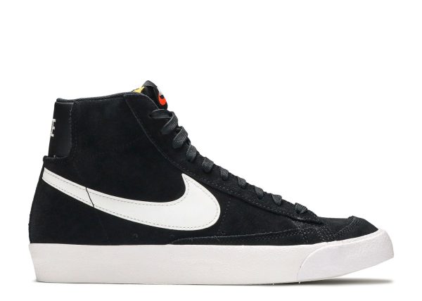Blazer Mid '77 Suede 'Black White'