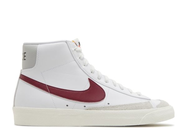 Blazer Mid '77 Vintage 'White Dark Beetroot'