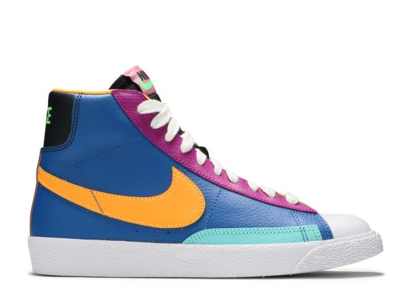 Blazer Mid GS 'Aurora Purple Orange'