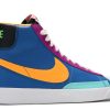 Blazer Mid GS 'Aurora Purple Orange'