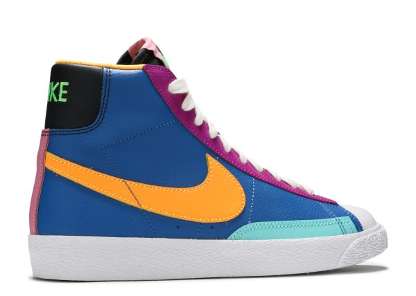 Blazer Mid GS 'Aurora Purple Orange'