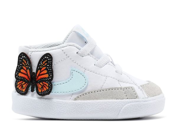 Blazer Mid SE CB 'White Orange Butterfly'
