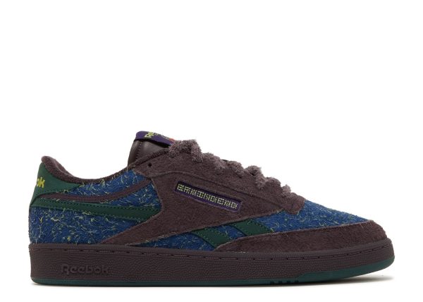 Brain Dead x Club C Revenge 'Purple Abyss Batik Blue'
