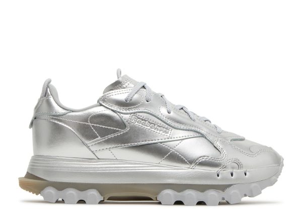 Cardi B x Wmns Classic Leather 'Silver Metallic Pewter'