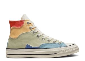 Chuck 70 High 'Crafted Patchwork - Olive Aura'