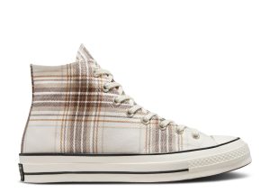 Chuck 70 High 'Desert Tartan - Egret'