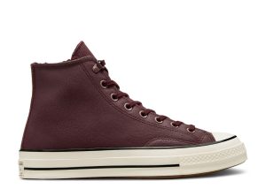 Chuck 70 High 'Distressed Leather - Bloodstone'