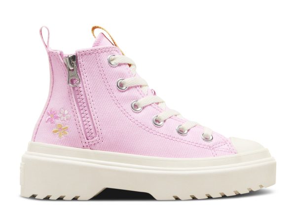 Chuck Taylor All Star Lugged Lift Platform High GS 'Embroidered flowers'