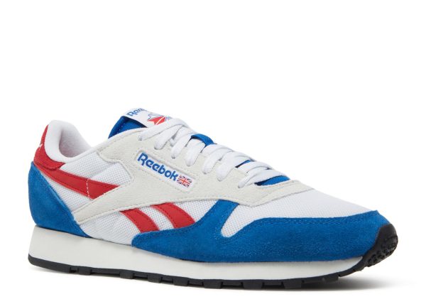 Classic Leather 'Make It Yours - White Vector Red Blue'