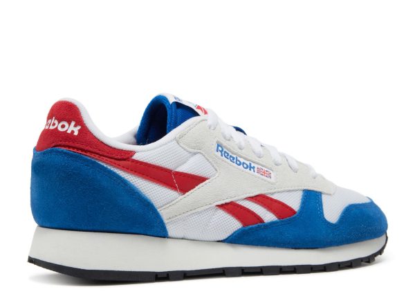 Classic Leather 'Make It Yours - White Vector Red Blue'