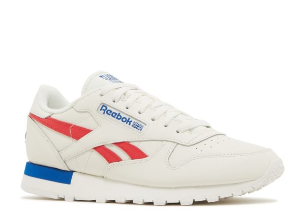 Classic Leather 'My Name Is - White Red Blue'