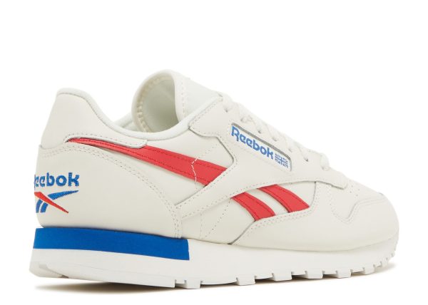 Classic Leather 'My Name Is - White Red Blue'