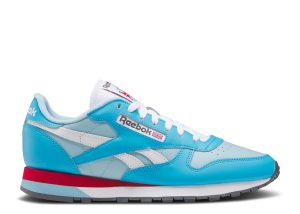 Classic Leather 'Radiant Aqua Red'