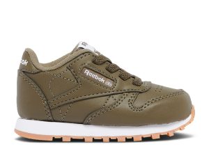 Classic Leather Toddler 'Army Green'
