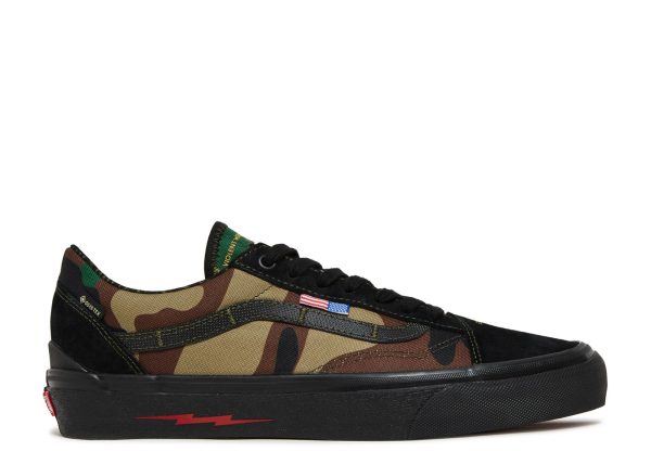 DEFCON x Old Skool GTX 'Black Woodland Camo'