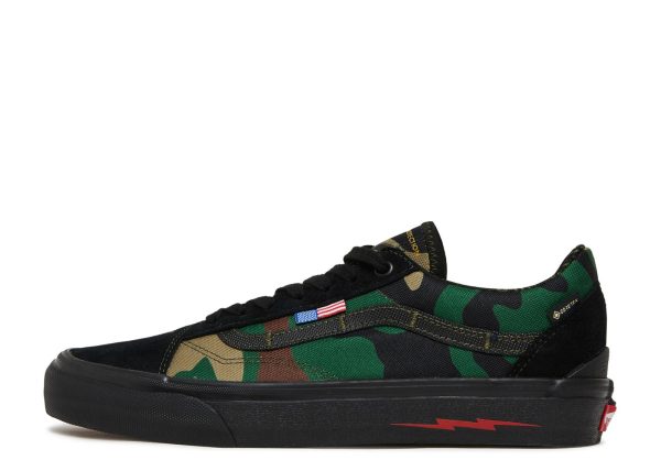 DEFCON x Old Skool GTX 'Black Woodland Camo'