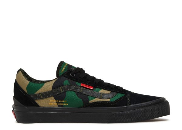 DEFCON x Old Skool GTX 'Black Woodland Camo'