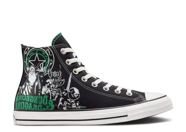 Dungeons & Dragons x Chuck Taylor All Star High 'Black Green'