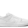 Dunk Low Pro SB 'Triple White'