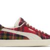 Harris Tweed x Suede Vintage 'Tartan - Red'