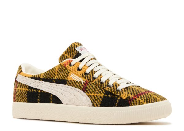 Harris Tweed x Suede Vintage 'Tartan - Yellow'