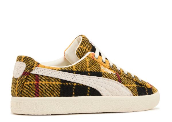 Harris Tweed x Suede Vintage 'Tartan - Yellow'