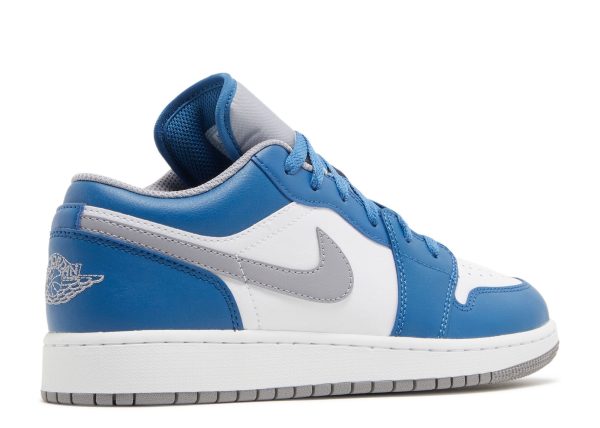 Jordan 1 Low GS 'True Blue Cement'
